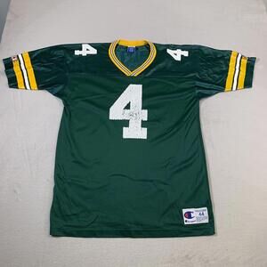 Mens Champion Vintage Brett Favre Jersey 44(Fits Medium) Green‎ Bay Packers U17